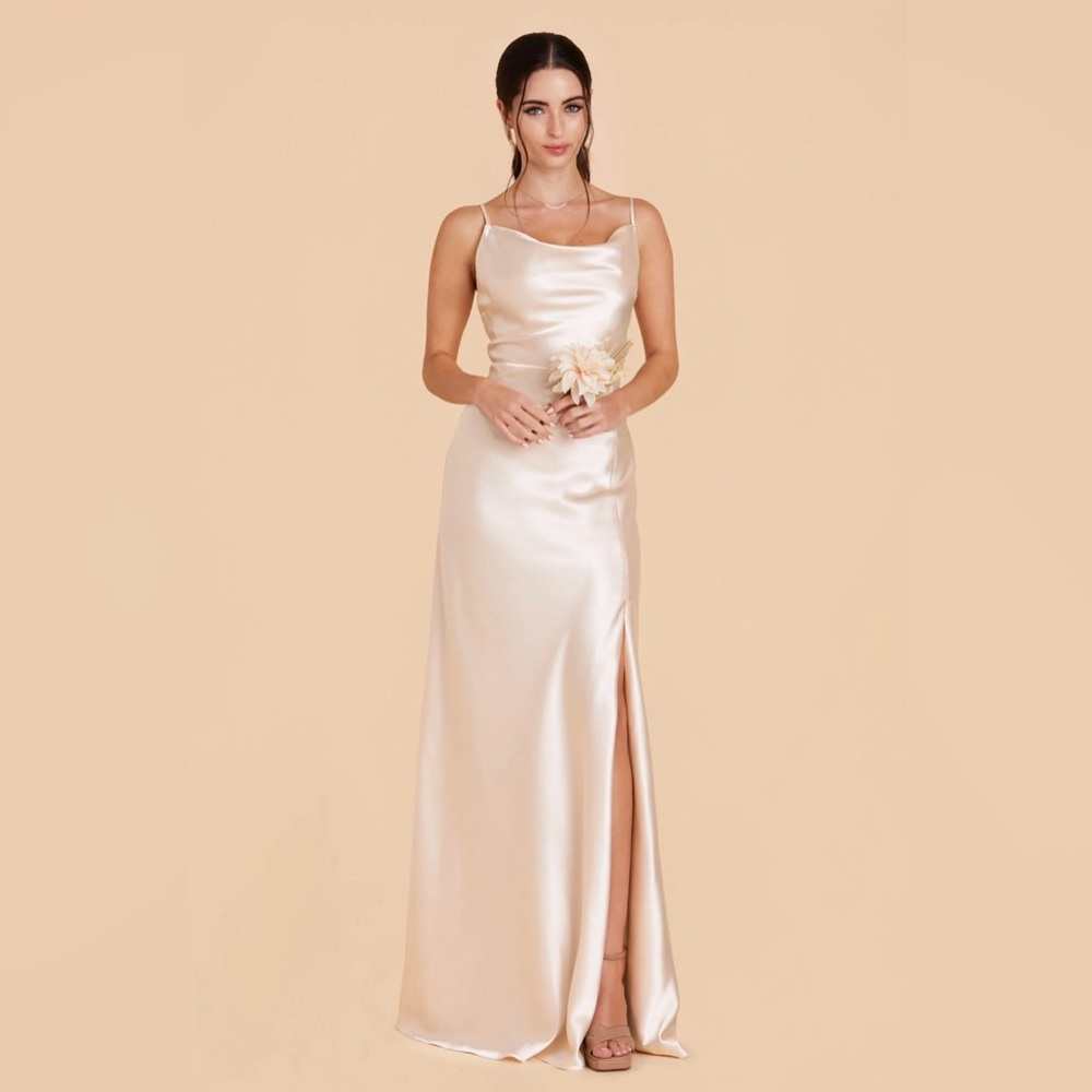 Birdy Grey Lydia Shiny Satin Dress